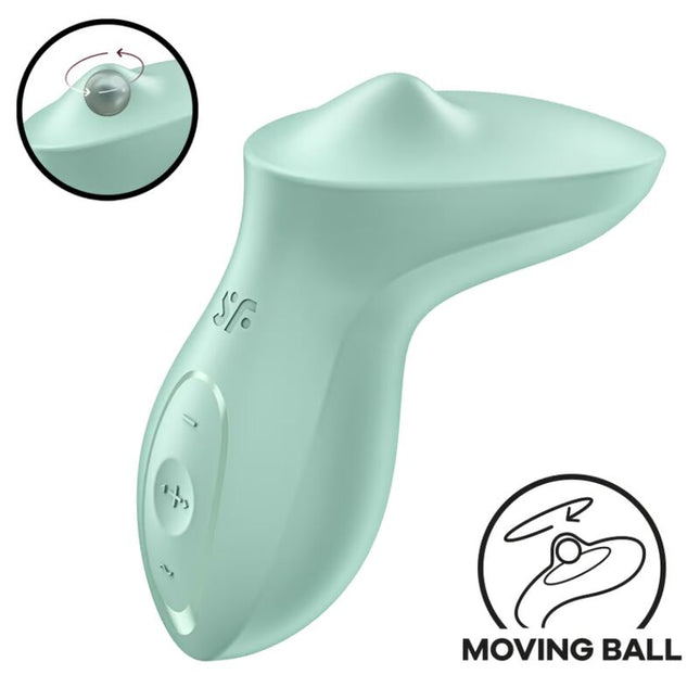 SATISFYER - VIBRATEUR EXCITERRR À POSER SUR LE CLITORIS MENTHE by SATISFYER VIBRATOR
