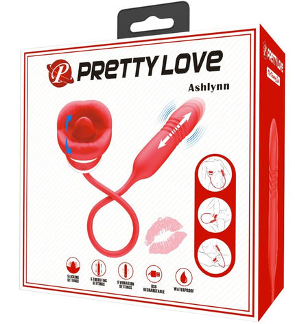 PRETTY LOVE - ASHLYNN MASTURBATEUR BOUCHE ROUGE by PRETTY LOVE FLIRTATION