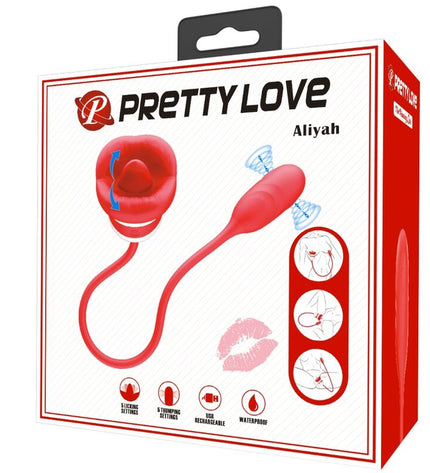 PRETTY LOVE - MASTURBATEUR BOUCHE ROUGE ALIYAH by PRETTY LOVE