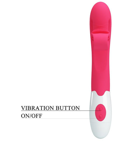 ROMANCE - VIBRATEUR ET STIMULATEUR 30 VITESSES ROSE by ROMANCE