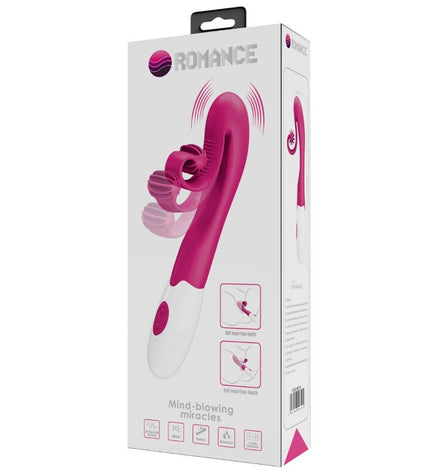 ROMANCE - VIBRATEUR ET STIMULATEUR 30 VITESSES ROSE by ROMANCE