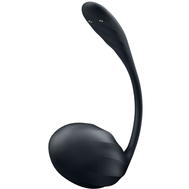 SATISFYER - RIBBED PETAL TÉLÉCOMMANDE DE STIMULATEUR DE POINT G NOIR APPLICATION GRATUITE by SATISFYER PARTNER