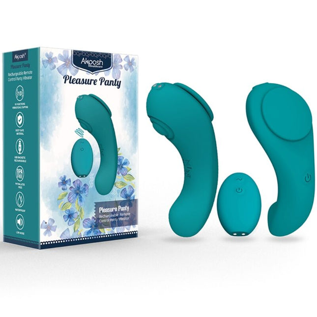 ARMONY - PLEASURE PANTY VIBRATEUR TÉLÉCOMMANDE 3 VITESSES VERT by ARMONY WEARABLES