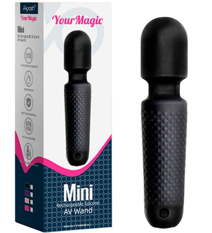 ARMONY - YOUR MAGIC MASSEUR & VIBRATEUR RECHARGEABLE 10 VIBRATIONS BAGUETTE DOTS NOIR by ARMONY MASSAGERS