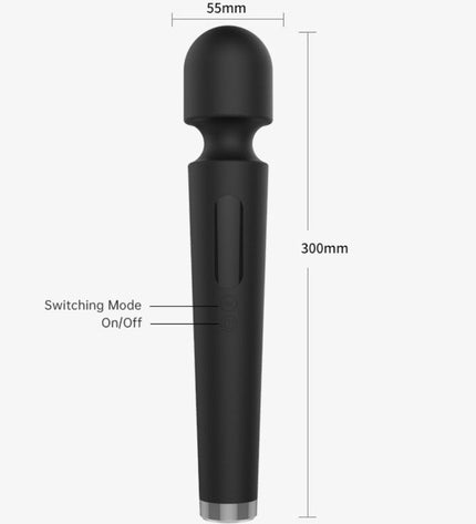 ARMONY - X POWER GRAND MASSAGE & VIBRATEUR 7 VIBRATIONS NOIR by ARMONY MASSAGERS