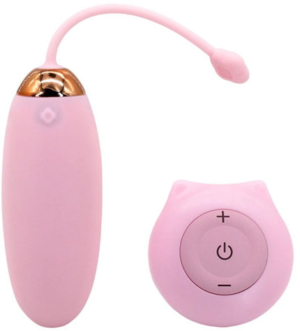 ARMONY - KITTY FUN EGG VIBRATEUR TÉLÉCOMMANDE 10 VIBRATIONS ROSE by ARMONY STIMULATORS