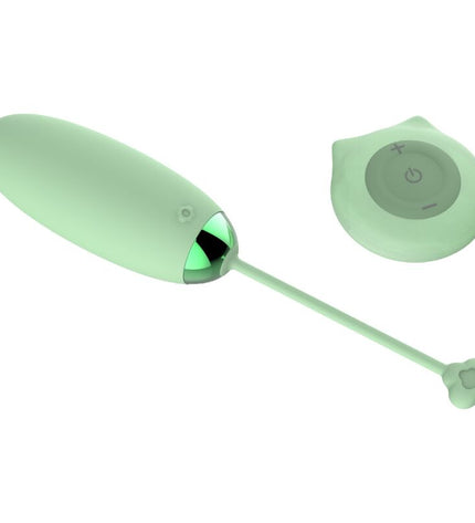 ARMONY - KITTY FUN EGG VIBRATEUR TÉLÉCOMMANDE 10 VIBRATIONS VERT by ARMONY STIMULATORS