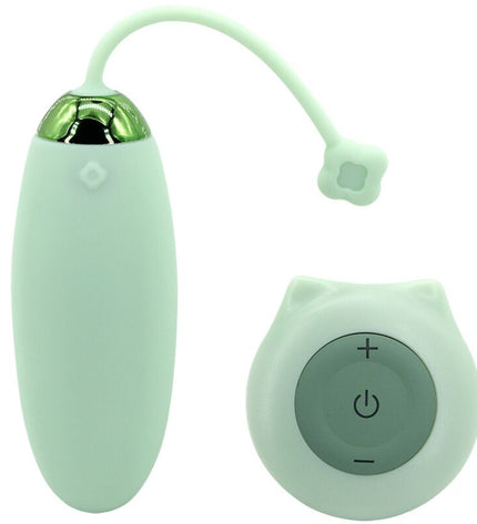 ARMONY - KITTY FUN EGG VIBRATEUR TÉLÉCOMMANDE 10 VIBRATIONS VERT by ARMONY STIMULATORS