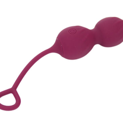 ARMONY - BLOSSOMS HALTÈRE VAGINALE VIBRATION TÉLÉCOMMANDE 10 VIBRATIONS ROUGE FONCÉ by ARMONY VIBRATORS
