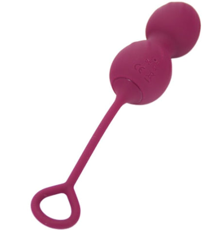 ARMONY - BLOSSOMS HALTÈRE VAGINALE VIBRATION TÉLÉCOMMANDE 10 VIBRATIONS ROUGE FONCÉ by ARMONY VIBRATORS