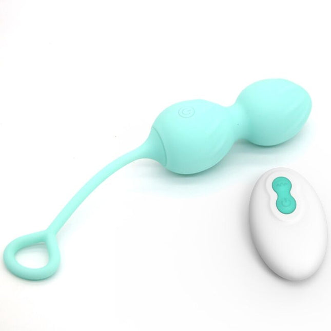 ARMONY - BLOSSOMS TÉLÉCOMMANDE DE VIBRATION D'HALTÈRE VAGINALE 10 VIBRATIONS VERT by ARMONY VIBRATORS