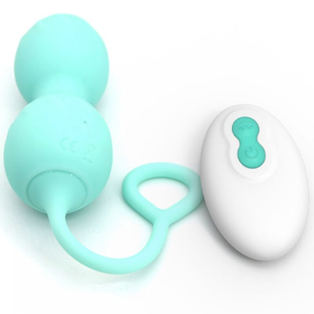 ARMONY - BLOSSOMS TÉLÉCOMMANDE DE VIBRATION D'HALTÈRE VAGINALE 10 VIBRATIONS VERT by ARMONY VIBRATORS