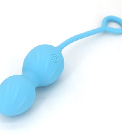 ARMONY - BLOSSOMS HALTÈRE VAGINALE VIBRATION TÉLÉCOMMANDE 10 VIBRATIONS BLEU by ARMONY VIBRATORS