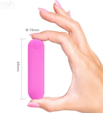 ARMONY - SPLASH HEHE VIBRATEUR BULLET SILICONE 10 VIBRATIONS 65 X 15 CM ROSE by ARMONY STIMULATORS