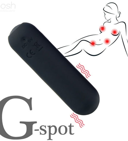 ARMONY - SPLASH HAHA VIBRATEUR BULLET SILICONE 10 VIBRATIONS 75 X 19 CM NOIR by ARMONY STIMULATORS
