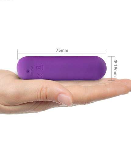 ARMONY - SPLASH HAHA VIBRATEUR BULLET SILICONE 10 VIBRATIONS 75 X 19 CM VIOLET by ARMONY STIMULATORS