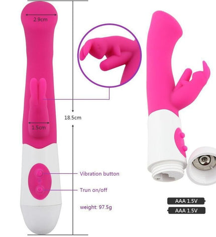 ARMONY - VIBRATEUR & STIMULATEUR LAPIN G SPOT 10 VITESSES ROSE by ARMONY VIBRATORS
