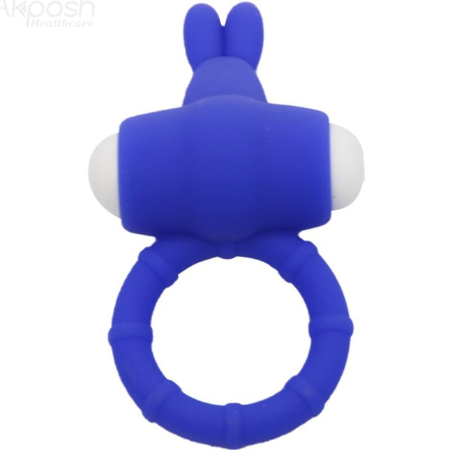 ARMONY - MS BUNNY ANNEAU VIBRATEUR SILICONE BLEU by ARMONY FOR HIM