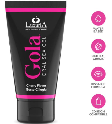 INTIMATELINE LUXURIA - GEL SEXUEL ORAL SAVEUR CERISE 50 ML by INTIMATELINE LUXURIA
