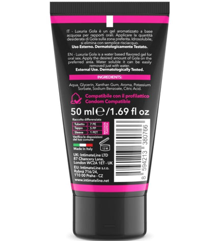 INTIMATELINE LUXURIA - GEL SEXUEL ORAL SAVEUR CERISE 50 ML by INTIMATELINE LUXURIA