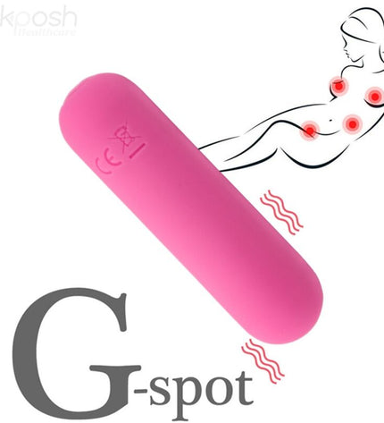ARMONY - SPLASH HAHA VIBRATEUR BULLET SILICONE 10 VIBRATIONS 75 X 19 CM ROSE by ARMONY STIMULATORS