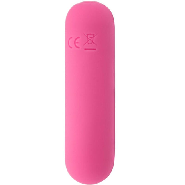 ARMONY - SPLASH HAHA VIBRATEUR BULLET SILICONE 10 VIBRATIONS 75 X 19 CM ROSE by ARMONY STIMULATORS