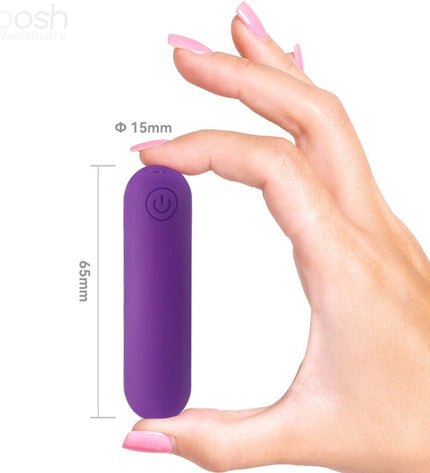 ARMONY - SPLASH JOLINE VIBRATEUR BULLET TÉLÉCOMMANDE EN SILICONE 10 VIBRATIONS 6.5 X 1.5 CM VIOLET by ARMONY STIMULATORS