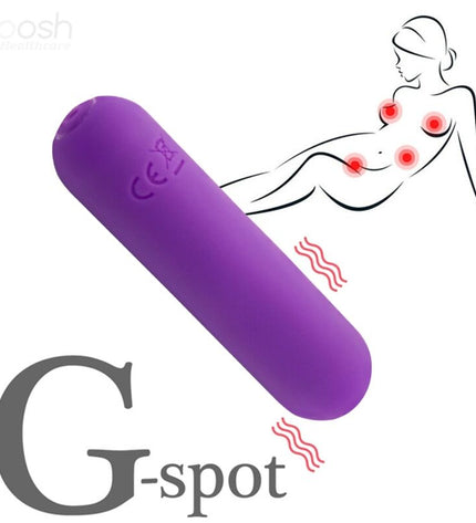 ARMONY - SPLASH JOLINE VIBRATEUR BULLET TÉLÉCOMMANDE EN SILICONE 10 VIBRATIONS 6.5 X 1.5 CM VIOLET by ARMONY STIMULATORS