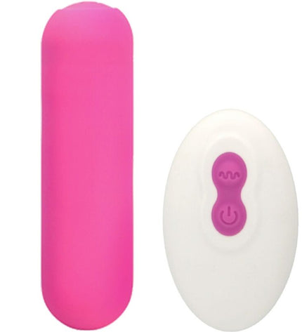ARMONY - SPLASH JOIE VIBRATEUR BULLET TÉLÉCOMMANDE EN SILICONE 10 VIBRATIONS 75 X 19 CM ROSE by ARMONY STIMULATORS