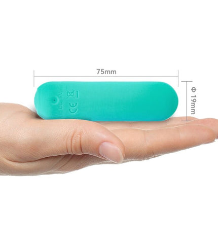 ARMONY - SPLASH HAHA VIBRATEUR BULLET SILICONE 10 VIBRATIONS 75 X 19 CM VERT by ARMONY STIMULATORS