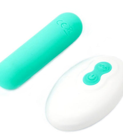 ARMONY - SPLASH JOLINE VIBRATEUR BULLET TÉLÉCOMMANDE EN SILICONE 10 VIBRATIONS 65 X 15 CM VERT by ARMONY STIMULATORS