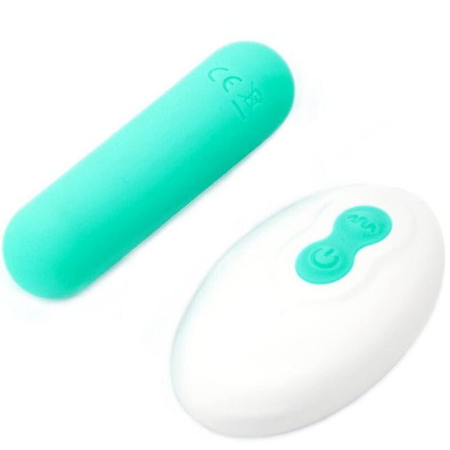 ARMONY - SPLASH JOLINE VIBRATEUR BULLET TÉLÉCOMMANDE EN SILICONE 10 VIBRATIONS 65 X 15 CM VERT by ARMONY STIMULATORS