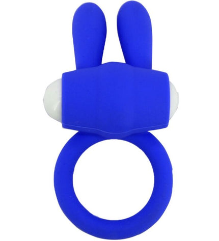 ARMONY - MR BUNNY ANNEAU VIBRATEUR SILICONE BLEU by ARMONY FOR HIM