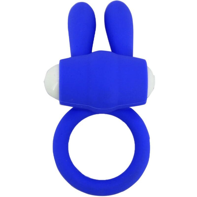 ARMONY - MR BUNNY ANNEAU VIBRATEUR SILICONE BLEU by ARMONY FOR HIM
