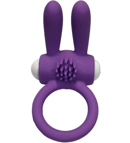 ARMONY - MR BUNNY ANNEAU VIBRATEUR SILICONE VIOLET by ARMONY FOR HIM