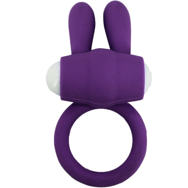 ARMONY - MR BUNNY ANNEAU VIBRATEUR SILICONE VIOLET by ARMONY FOR HIM