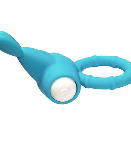 ARMONY - MS BUNNY ANNEAU VIBRATEUR SILICONE VERT by ARMONY FOR HIM