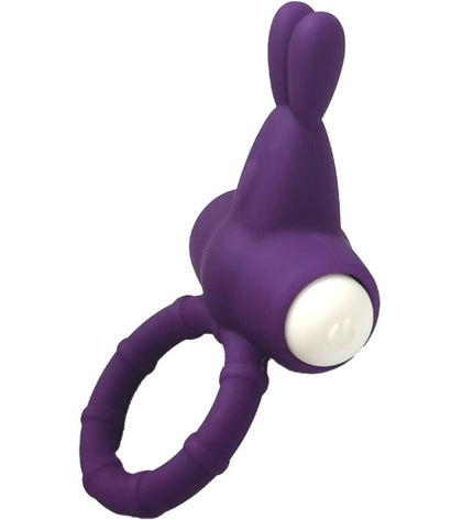 ARMONY - MS BUNNY ANNEAU VIBRATEUR SILICONE VIOLET by ARMONY FOR HIM