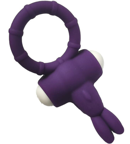 ARMONY - MS BUNNY ANNEAU VIBRATEUR SILICONE VIOLET by ARMONY FOR HIM
