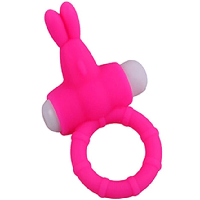 ARMONY - MS BUNNY ANNEAU VIBRATEUR SILICONE ROSE by ARMONY FOR HIM
