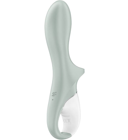 SATISFYER - AIR PUMP BOOTY 3 VIBRATEUR ANAL GONFLABLE GRIS VERT by SATISFYER VIBRATOR