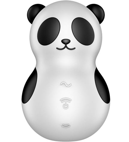 SATISFYER - POCKET PANDA STIMULATEUR & VIBRATEUR NOIR ET BLANC by SATISFYER AIR PULSE
