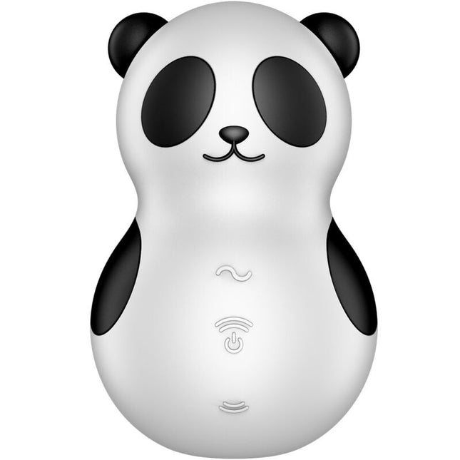 SATISFYER - POCKET PANDA STIMULATEUR & VIBRATEUR NOIR ET BLANC by SATISFYER AIR PULSE