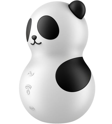SATISFYER - POCKET PANDA STIMULATEUR & VIBRATEUR NOIR ET BLANC by SATISFYER AIR PULSE