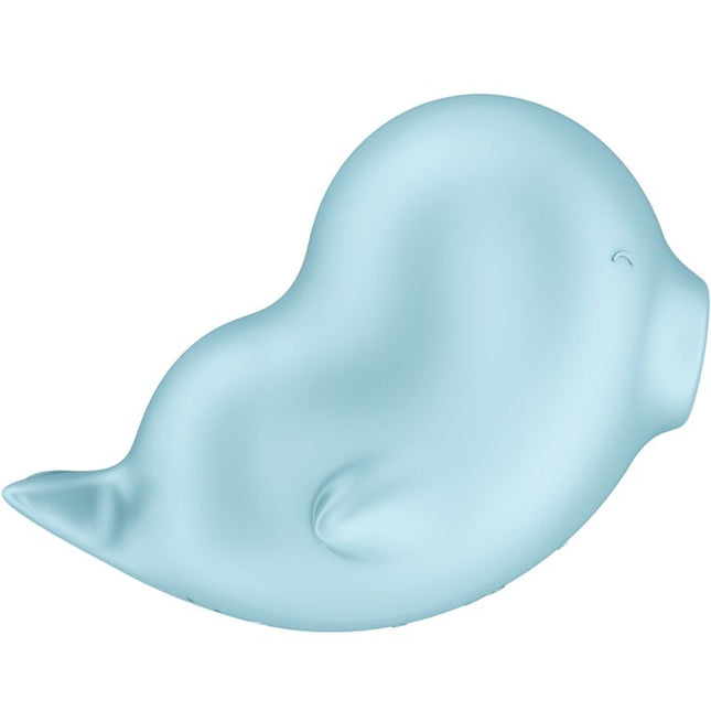 SATISFYER - SASSY SEAL STIMULATEUR ET VIBRATEUR BLEU by SATISFYER AIR PULSE
