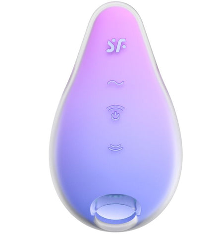 SATISFYER - MERMAID VIBES STIMULATEUR & VIBRATEUR VIOLET ET ROSE by SATISFYER AIR PULSE