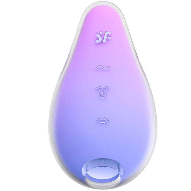 SATISFYER - MERMAID VIBES STIMULATEUR & VIBRATEUR VIOLET ET ROSE by SATISFYER AIR PULSE