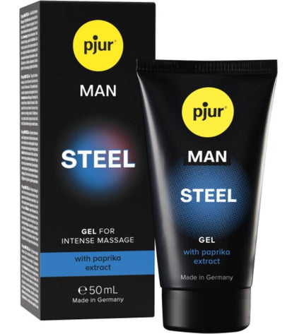 PJUR - MAN ACIER GEL STIMULANT 50 ML - Concombre Boutique