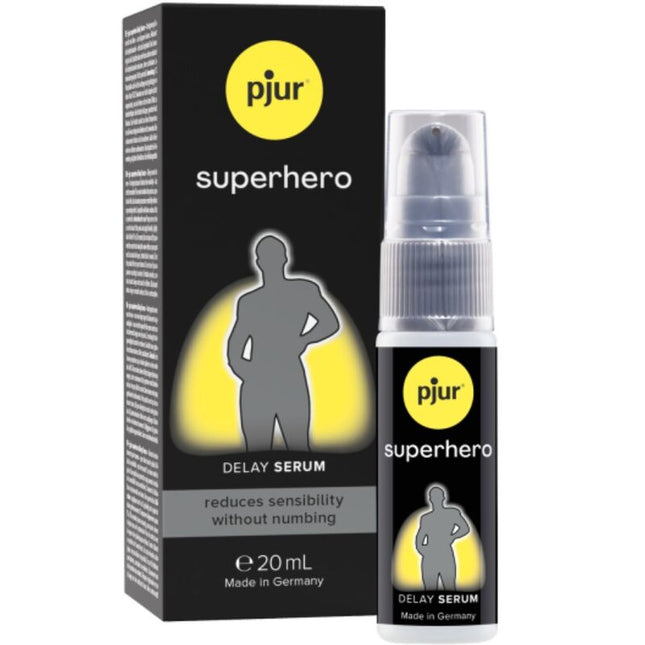 PJUR - SUPERHÉROS SÉRUM RETARDANT CONCENTRÉ 20 ML - Concombre Boutique