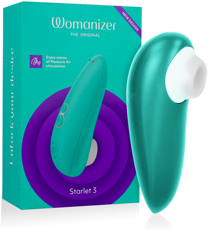 WOMANIZER - STIMULATEUR CLITORAL STARLET 3 INDIGO by WOMANIZER